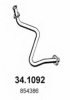 OPEL 854386 Exhaust Pipe